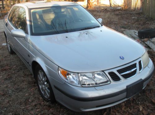 2002 saab 9-5 ~165k silver auto needs engine work - mechanic&#039;s special