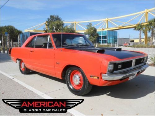 1971 dodge dart swinger 360 clone. extra clean, straight rust free fast!