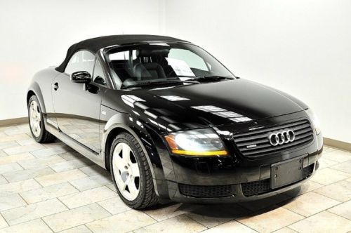 2001 audi tt convertible 225hp 6speed serviced ext warranty