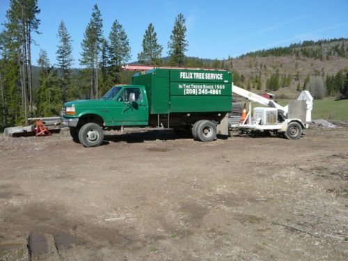 Ford F47 Chip Truck with Dump, 4-wheel drive,, US $7,500.00, image 7