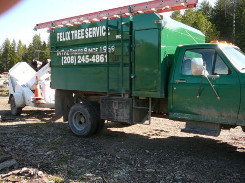 Ford F47 Chip Truck with Dump, 4-wheel drive,, US $7,500.00, image 8