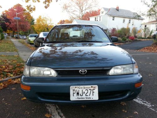 Toyota : corolla dx sedan 4-door, manual transmission