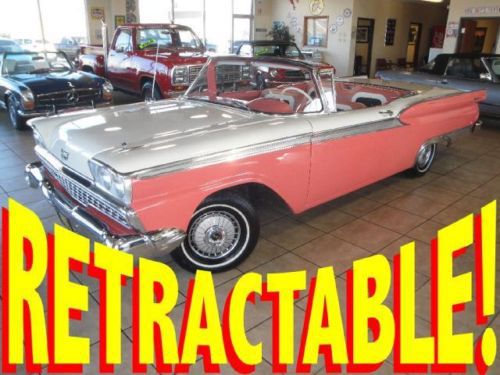 Restored 1959 fairlane skyliner retractable 352ci v8 automatic 1957 1958 1959