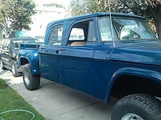 1966 dodge power wagon w200 crew cab