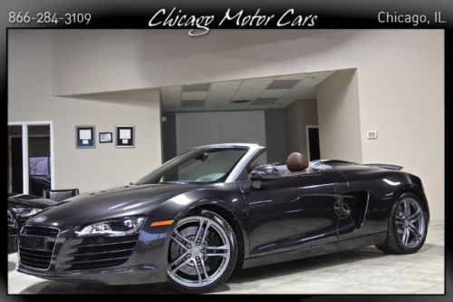 2011 audi r8 4.2l r tronic spyder $159k+msrp  one owner upgrades! carbon fiber