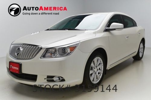 15k one 1 owner low miles 2012 buick lacrosse premium leather sunroof 2.4 ecotec