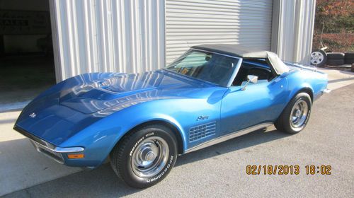 1971 corvette conv