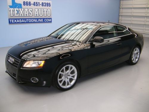 We finance! 2011 audi a5 premium 2.0t turbo quattro pano roof leather texas auto