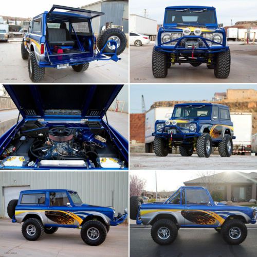 Custom 1977 ford bronco 4x4 show  winner