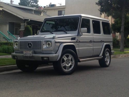 2002 mercedes-benz brabus g500 g63 g550 g55 g class wagen tv/dvd aux 113k miles