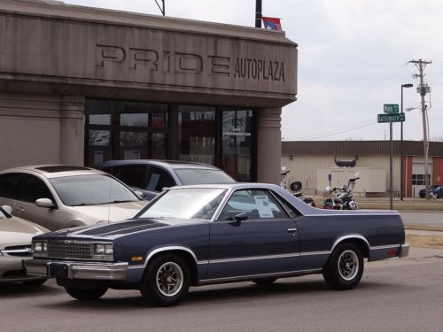 1983 chevrolet el camino, conquista, 305 v8, true 1 owner, gem, drivingvideo