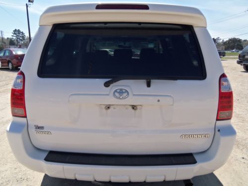 2007 TOYOTA 4RUNNER, NO RESERVE, EXCELLENT CONDITION, LEATHER INTERIOR, SUN ROOF, image 8