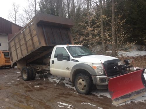 2011 ford f450 xl super duty diesel 4x4 with convenience package.