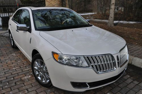 2011 mkz.no reserve.4x4/awd/leather/navi/heat/cool/moon/camera/sensors/rebuilt