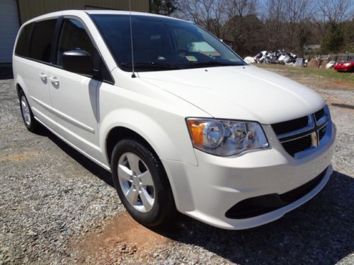 Repairable side damaged project 13 grand caravan not salvage starts &amp; drives