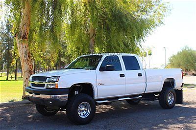 Lifted 1 owner duramax diesel 4x4 procomp lift leather new tires allison tranny