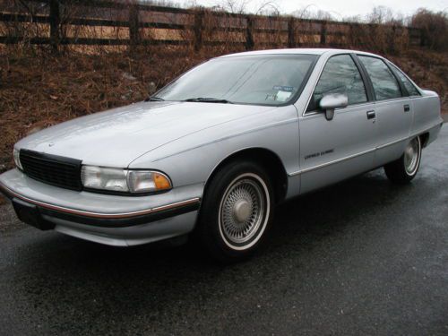 1991 chevy caprice classic 45k miles senior owned.no winters all options v8 ny