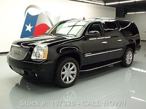 2010 gmc yukon xl denali awd sunroof nav dvd 20&#039;s 27k texas direct auto