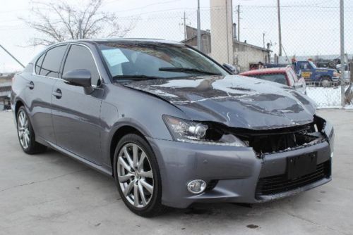 2013 lexus gs350 damaged rebuilder only 10k miles loaded priced to sell l@@k!!