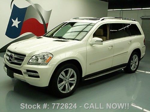 2012 mercedes-benz gl450 4matic awd sunroof nav 28k mi texas direct auto