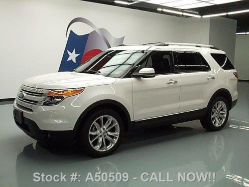 2011 ford explorer ltd 4x4 dual sunroof nav 20&#039;s 37k mi texas direct auto