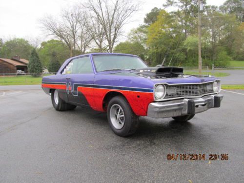 1973 dodge dart race or street car rolling chasis tubed