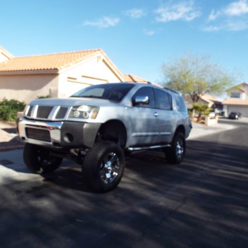 2004 nissan armada lifted