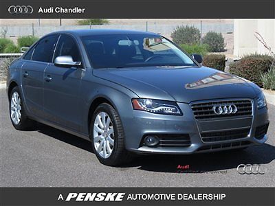A4 certified 31k miles convenience package led lights bluetooth leather sunroof