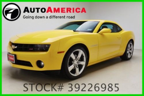 We finance! 12501 miles 2013 chevrolet camaro lt! 3.6l v6 24v onstar