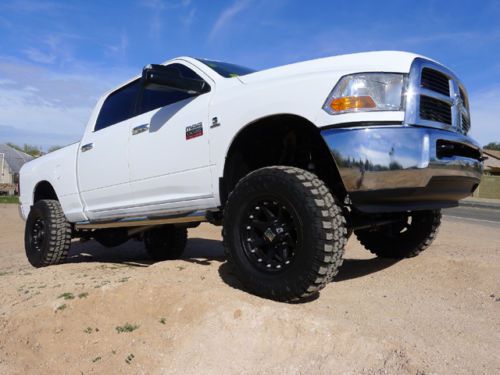 2011 dodge ram 2500hd crew quad cab slt cummins diesel newly lifted used truck!