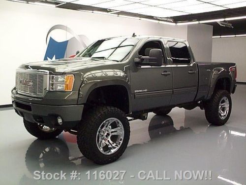 2011 gmc sierra 2500hd slt diesel z71 4x4 lift sunroof texas direct auto