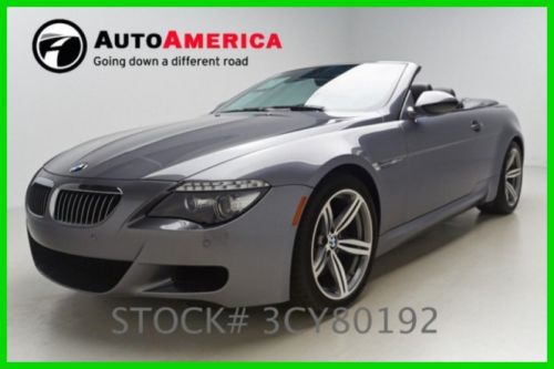 We finance! 17351 miles 2009 bmw m6 5l v10 40v premium