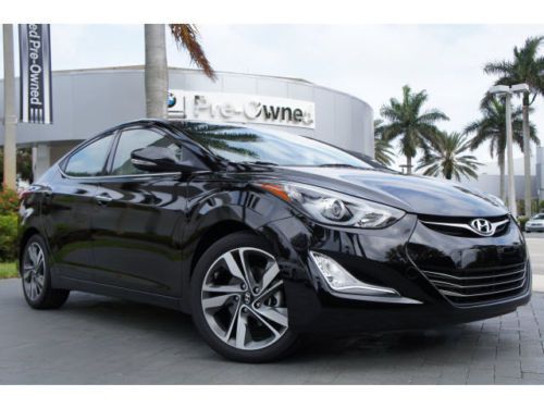 2014 hyundai elantra limited clean carfax all original only 1958 miles florida
