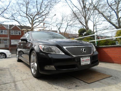2008 lexus ls460l lwb nav activecruise f&amp;r heat/cool seat wood private seller