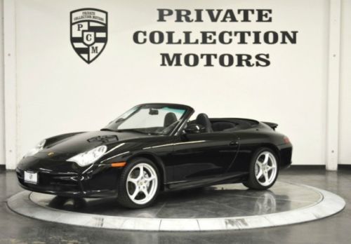 2002 porsche 911 carrera 4 cabriolet 6-spd manual super