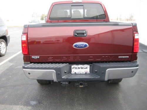 2012 Ford F-350 Super Duty Lariat Crew Cab Pickup 4-Door 6.2L 6977 miles perfect, image 7