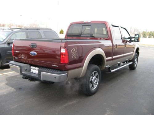 2012 Ford F-350 Super Duty Lariat Crew Cab Pickup 4-Door 6.2L 6977 miles perfect, image 11