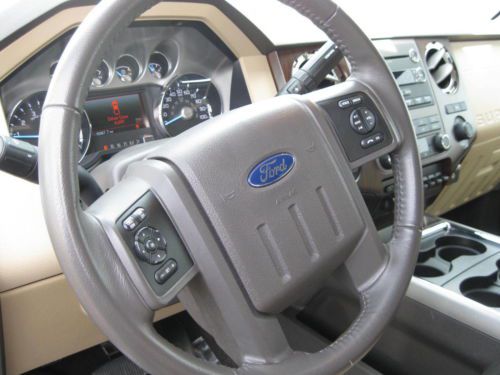 2012 Ford F-350 Super Duty Lariat Crew Cab Pickup 4-Door 6.2L 6977 miles perfect, image 13