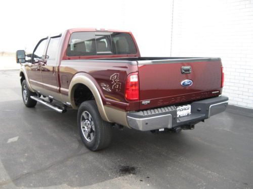 2012 Ford F-350 Super Duty Lariat Crew Cab Pickup 4-Door 6.2L 6977 miles perfect, image 17