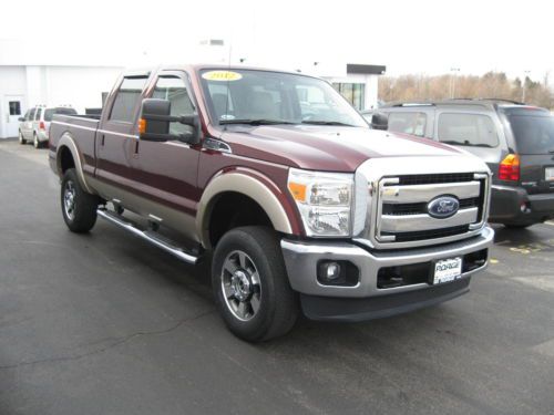 2012 Ford F-350 Super Duty Lariat Crew Cab Pickup 4-Door 6.2L 6977 miles perfect, image 18