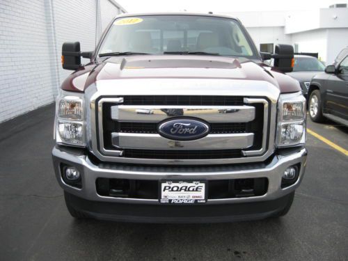 2012 Ford F-350 Super Duty Lariat Crew Cab Pickup 4-Door 6.2L 6977 miles perfect, image 22