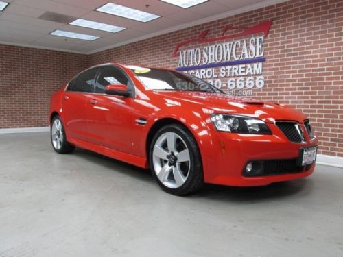 2008 pontiac g8 gt ignition orange sunroof automatic v8