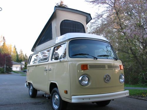 1978 vw westfalia deluxe campmobile