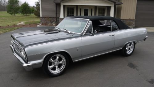 True 1964 SS Chevrolet Chevelle Malibu Conv Resto Mod Rotisserie Restoration!, US $44,995.00, image 4