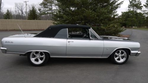 True 1964 SS Chevrolet Chevelle Malibu Conv Resto Mod Rotisserie Restoration!, US $44,995.00, image 9