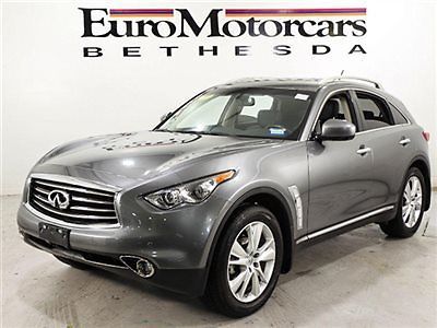 Navigation gray black leather fx 35 13 financing 4x4 awd 11 graphite v6 suv md