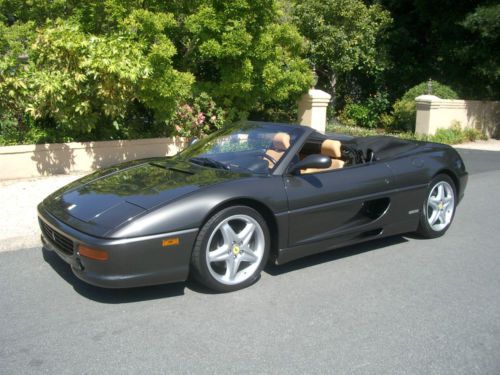 1997 ferrari 355 spyder six speed in very rare canna di fucile only 24k miles