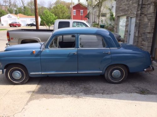 1959 190 d mercedes benz ponton diesel