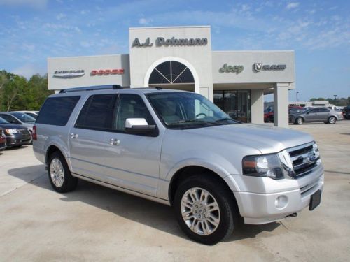 2013 ford  expedition el limited 4x4 heated/cooled leather seats front sensors