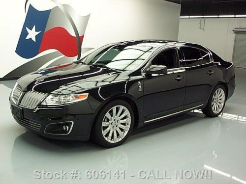 2010 lincoln mks ultimate ecoboost awd dual sunroof nav texas direct auto